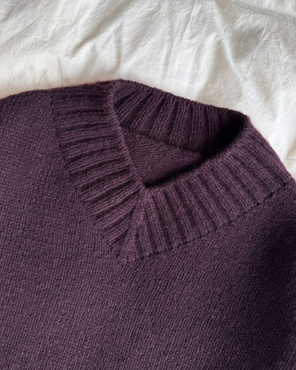 Strickanleitung Hannah Sweater V-neck