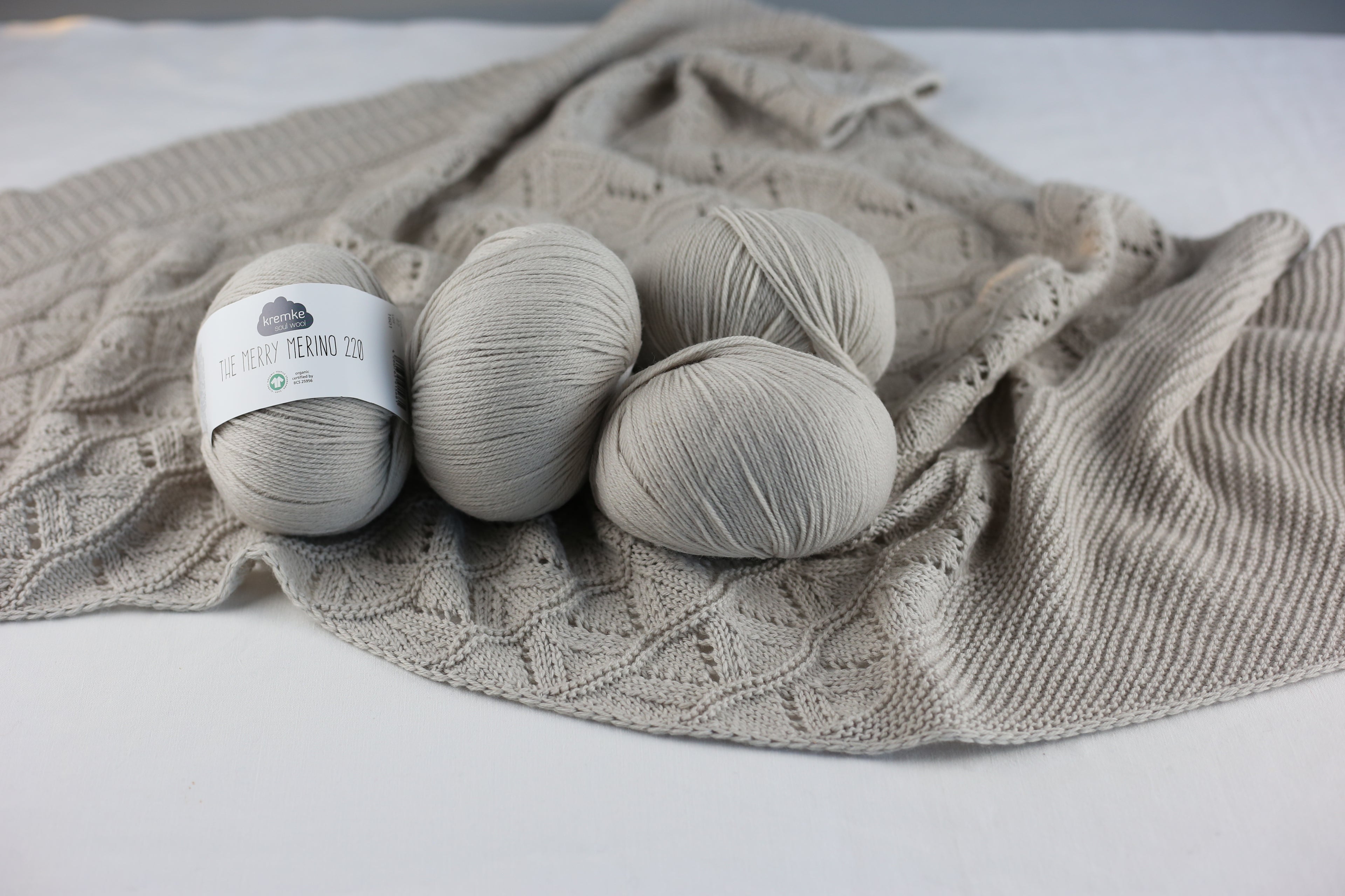 Strickset⎜ Ruhner Schal Kremke Soul Wool