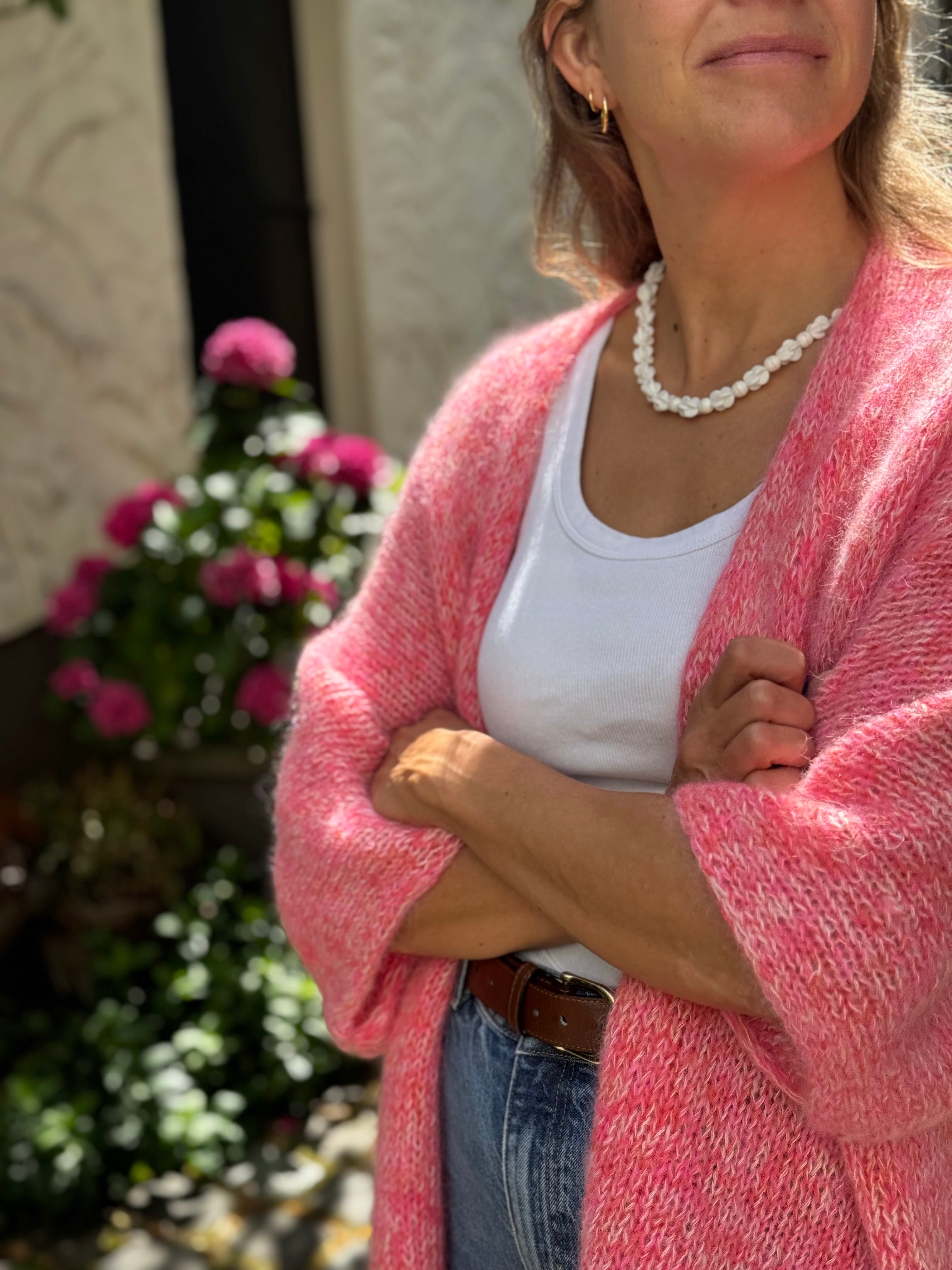 MIKA Summer Cardigan brushed Alpaka Edition