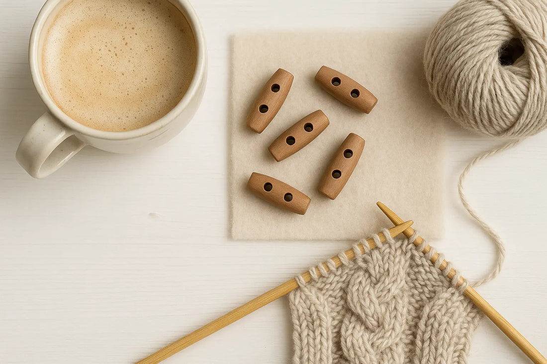 Knebelknöpfe⎜30 mm Lianne Strickzubehör