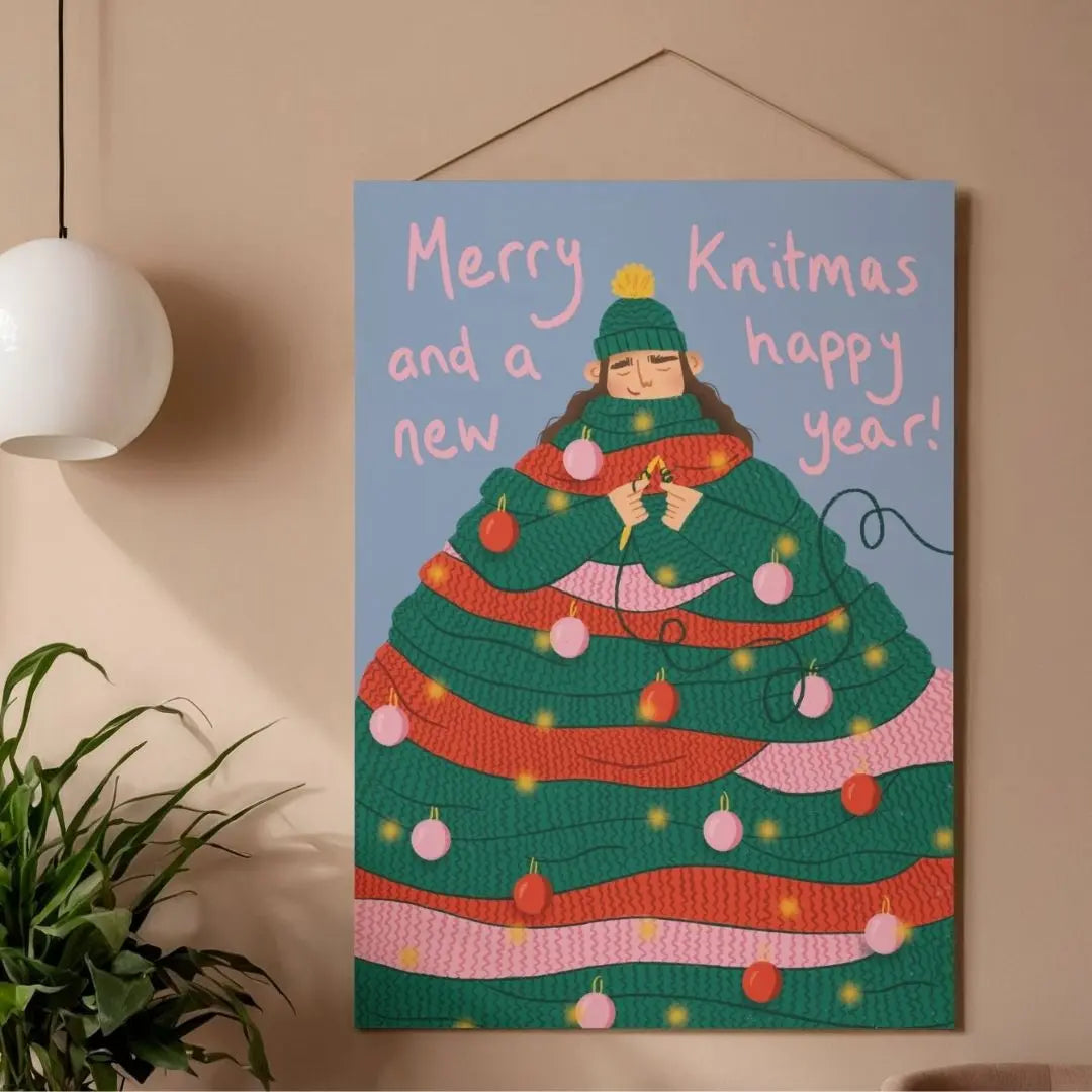 Poster mit Lianne Illustrationen von der Künstlerin Fredi