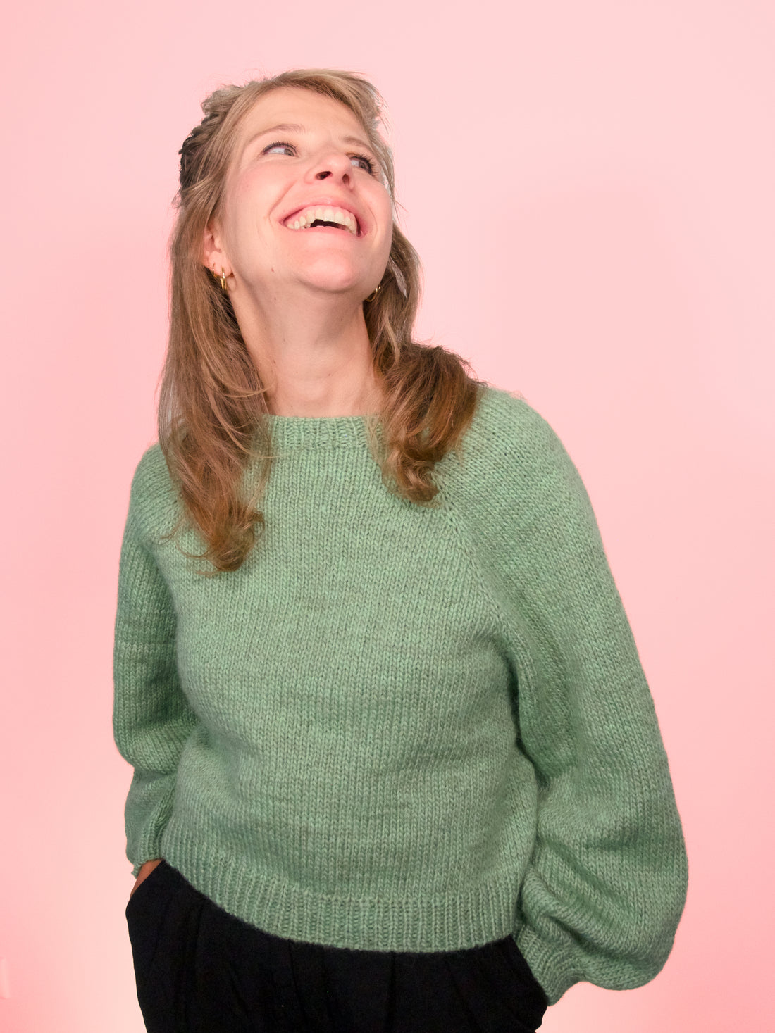 Strickset⎜Raglan Sweater Juli