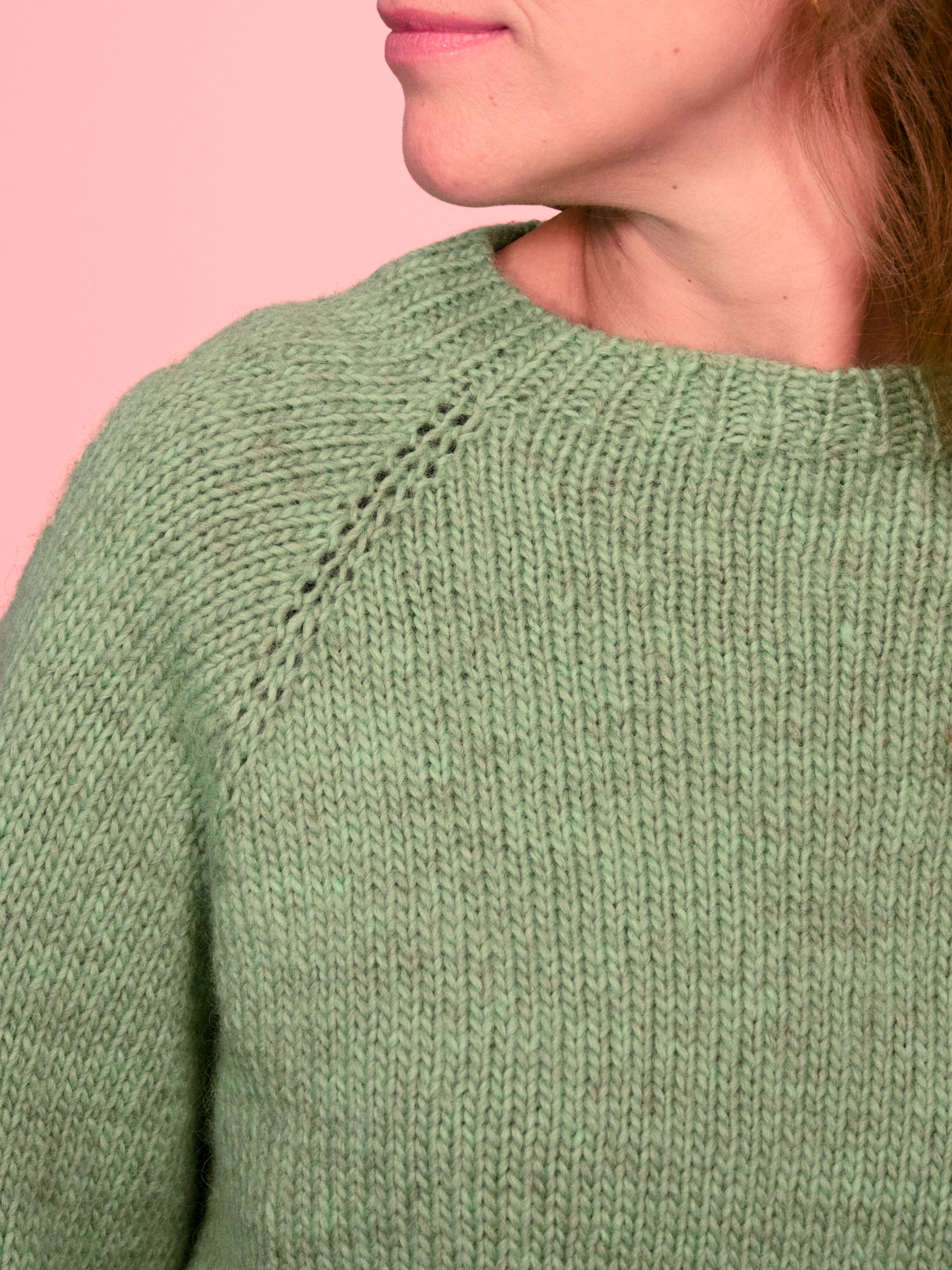 Strickset⎜Raglan Sweater Juli