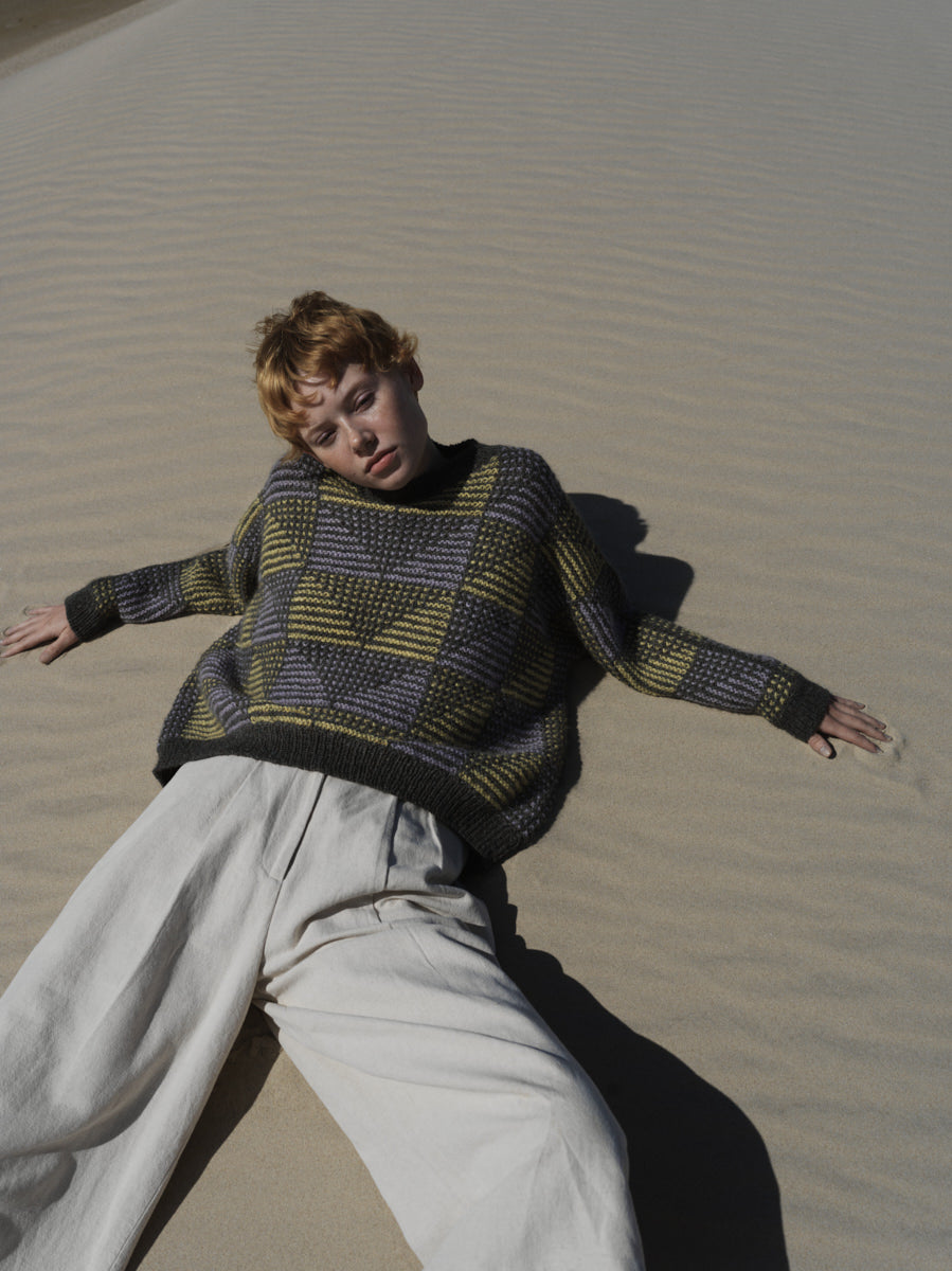 Strickanleitung Triangles Pullover
