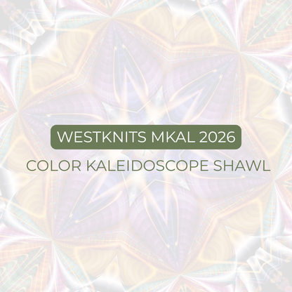 Westknits MKAL 2026 – Color Kaleidoscope Shawl