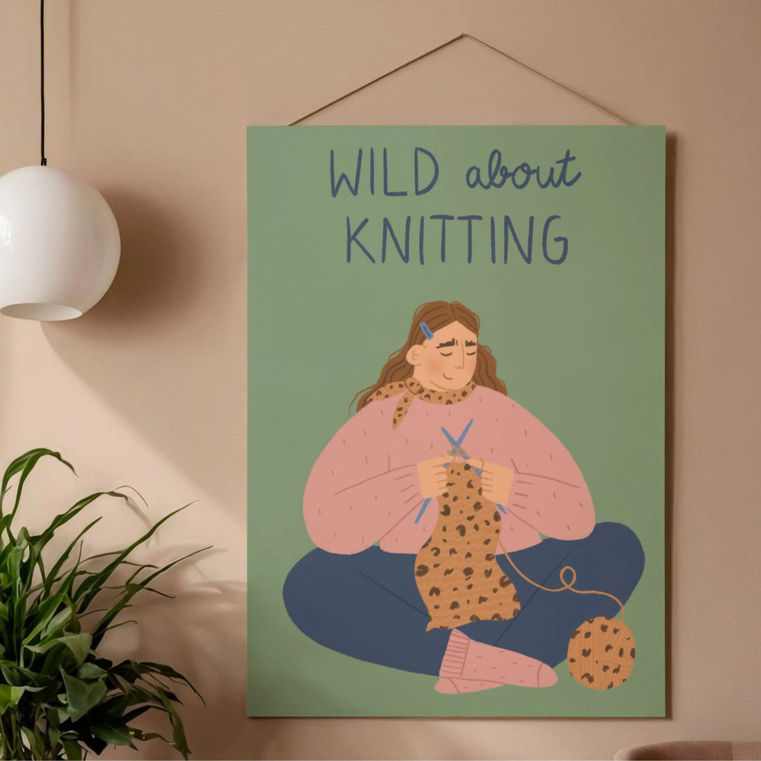 Poster mit Lianne Illustrationen von der Künstlerin Fredi