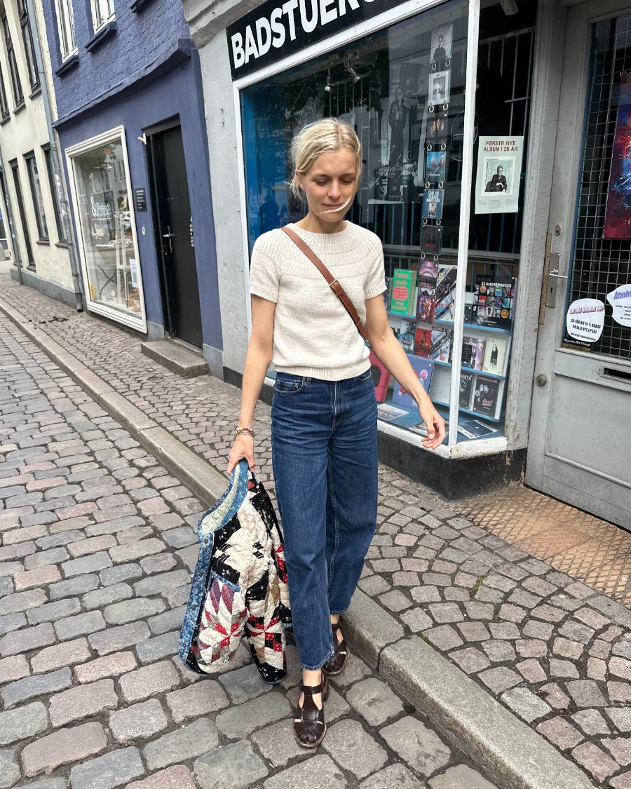 Strickanleitung - Ankers Sommerbluse