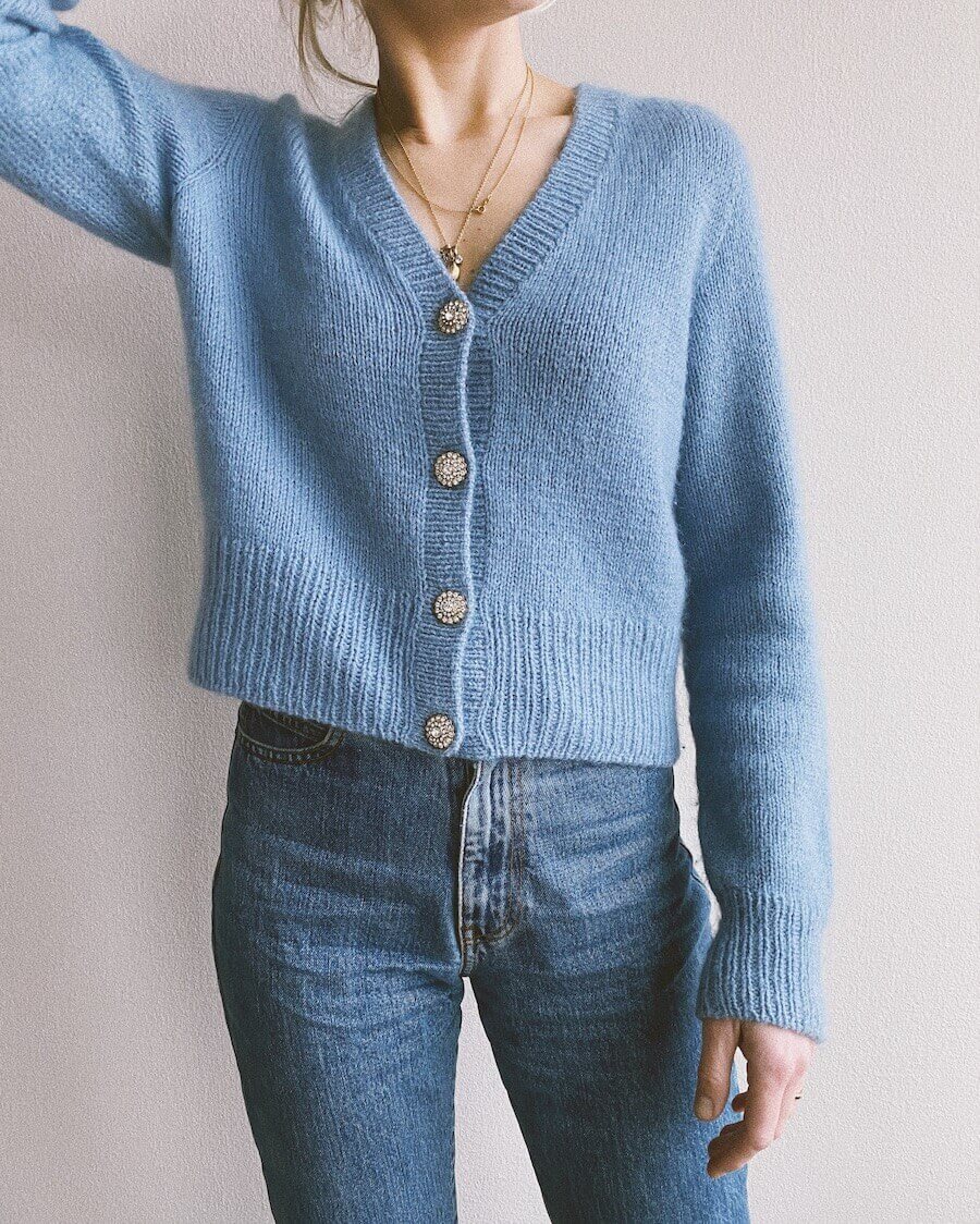 Strickanleitung April Cardigan