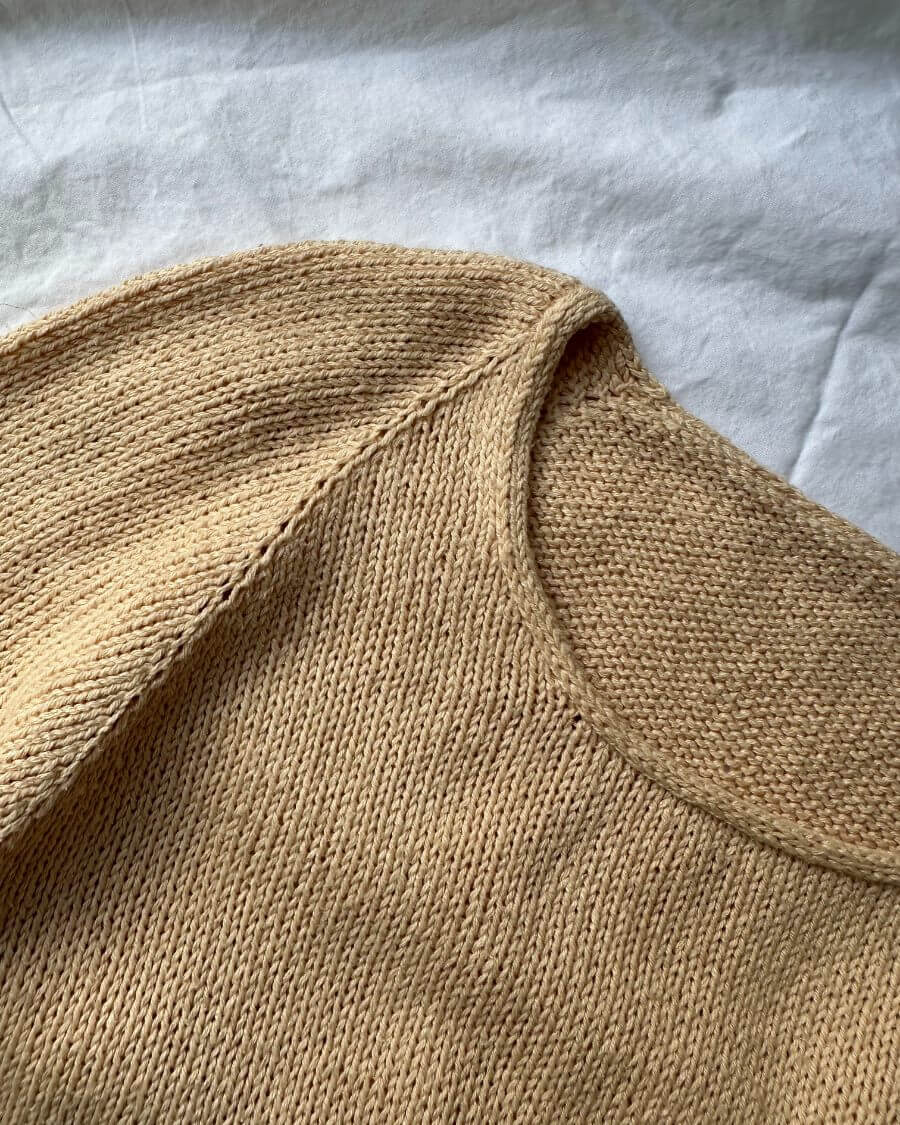 Strickanleitung - Kumulus Tee O-neck