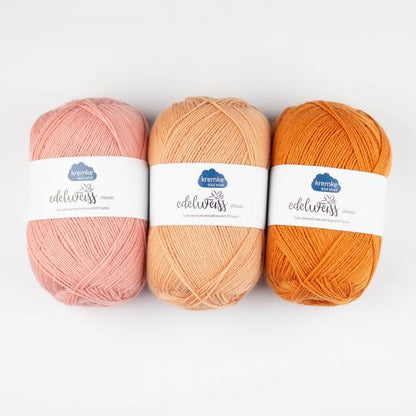 Kremke Sockenwolle Edelweiss Classic 4fach 100g Non-Superwash
