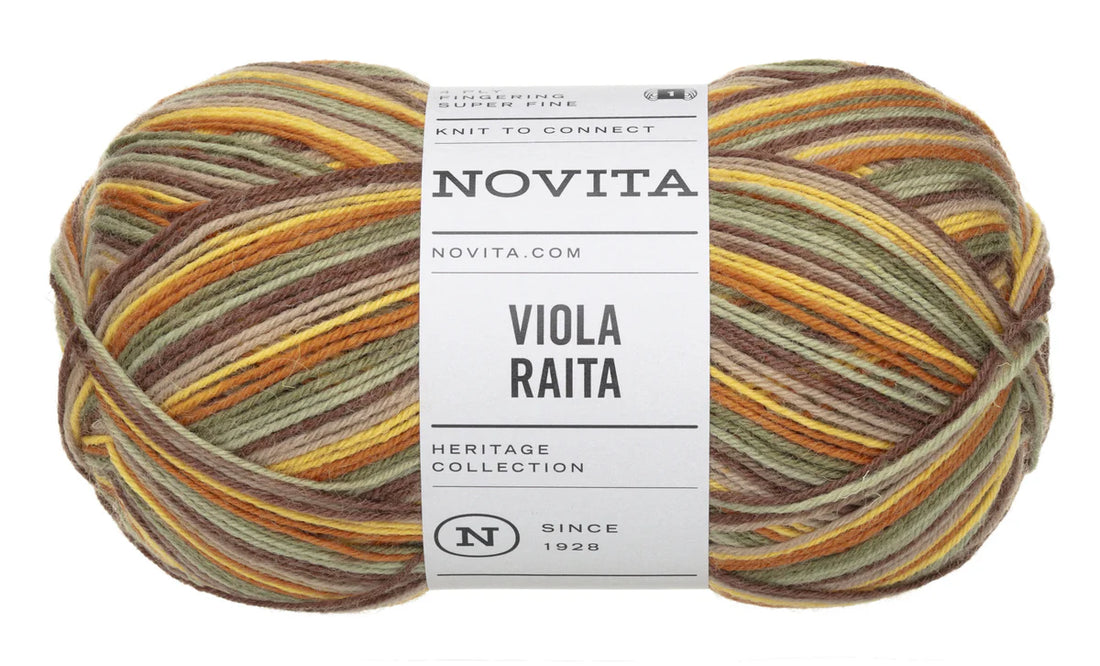 Viola Raita - 4 fädiges Sockengarn