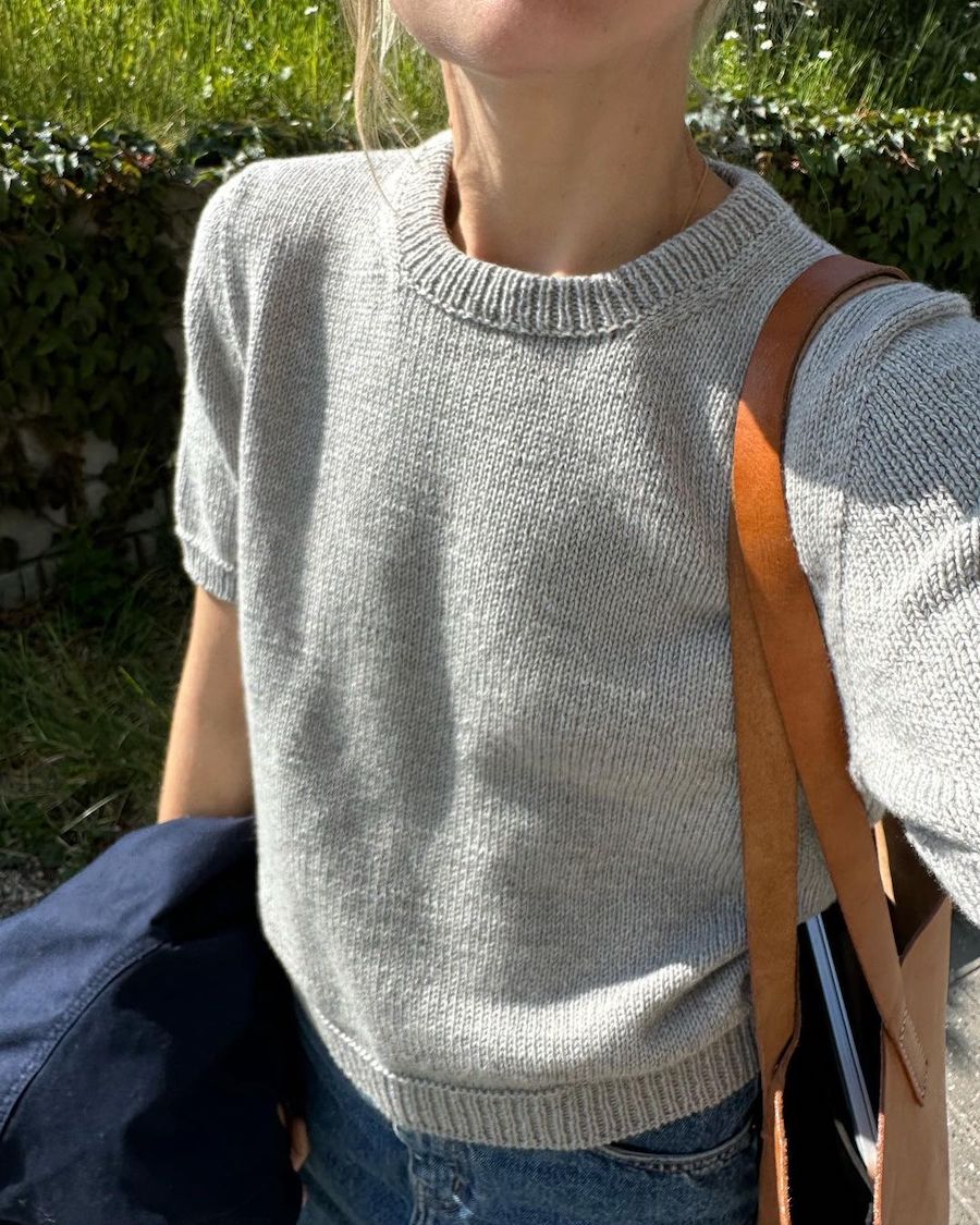 Strickanleitung Poppy Tee