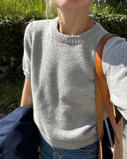 Strickanleitung Poppy Tee