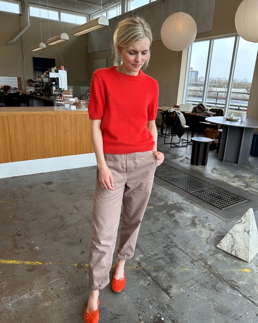 Strickanleitung Poppy Tee
