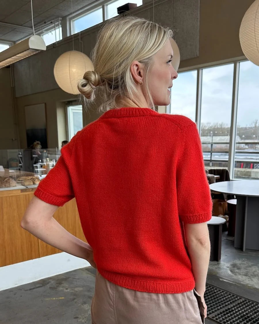 Strickanleitung Poppy Tee