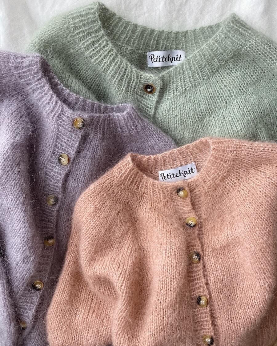 Strickanleitung Novice Cardigan-Mohair Edition