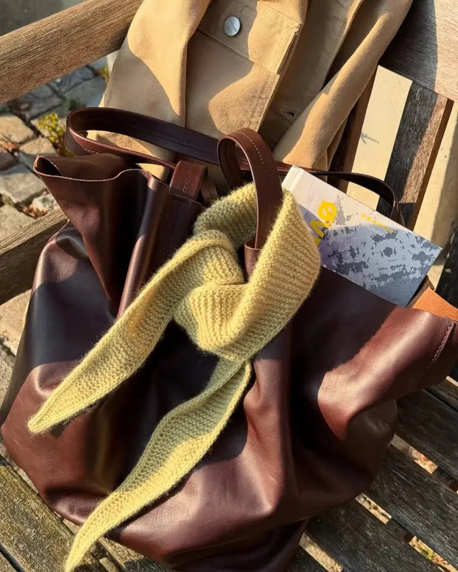 Strickset⎜Sophie Scarf aus Cashmere PetiteKnit Strickset