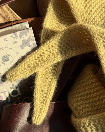 Strickset⎜Sophie Scarf aus Cashmere PetiteKnit Strickset