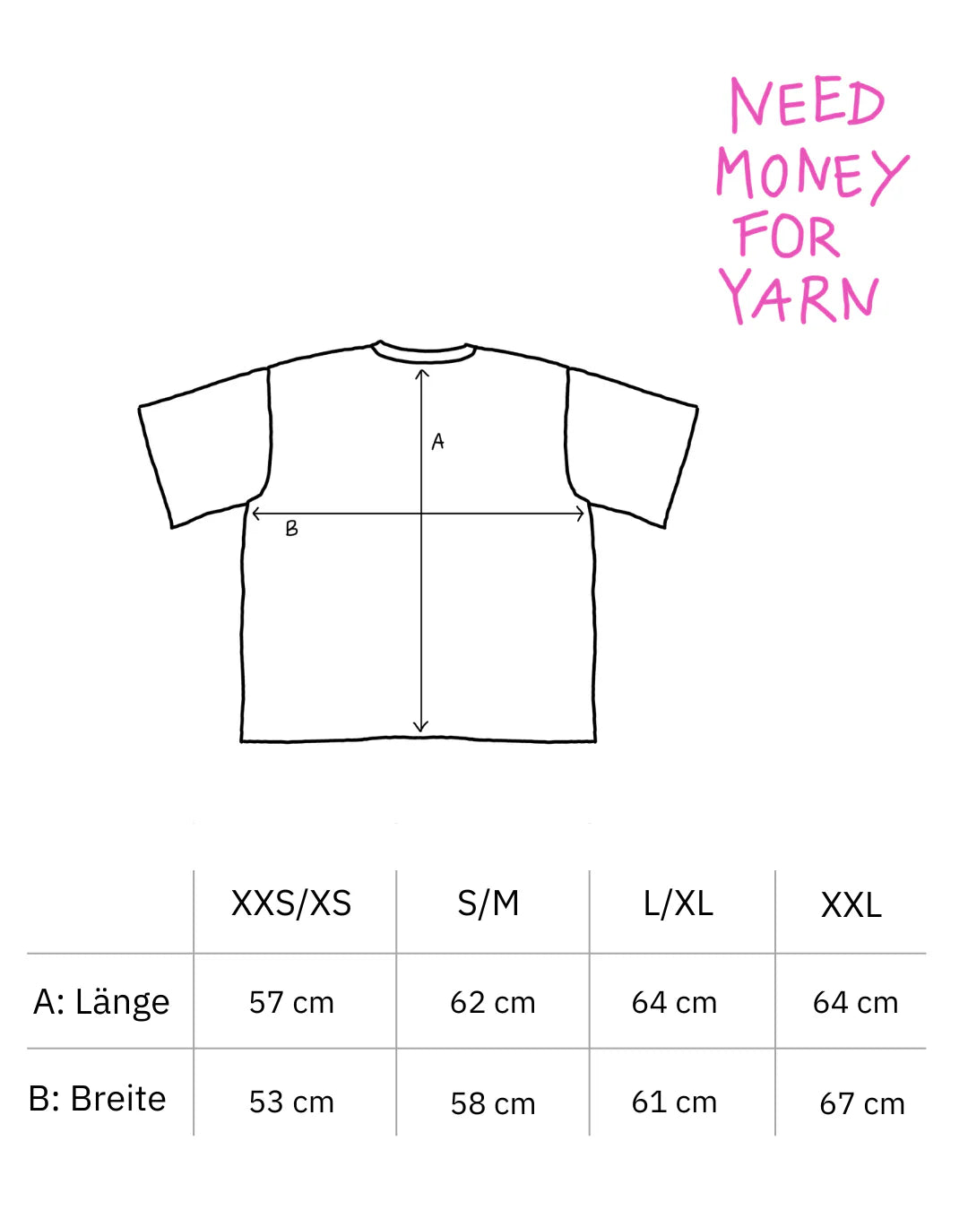 T-Shirt NEED MONEY FOR YARN